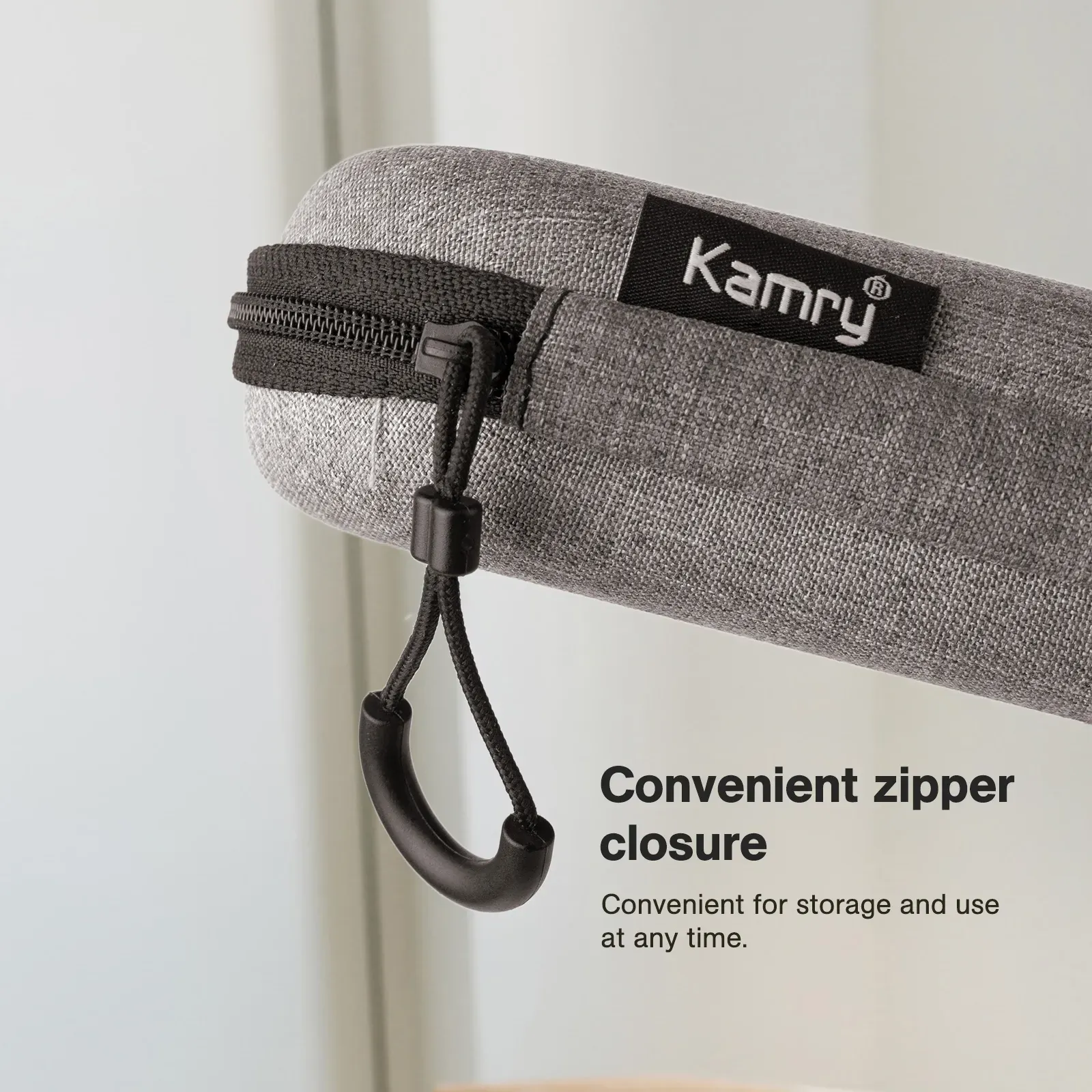 Kamry Zipper Fabric Storage Bag｜Lightweight & Portable