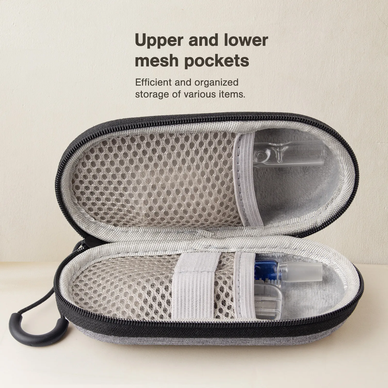 Kamry Zipper Fabric Storage Bag｜Lightweight & Portable