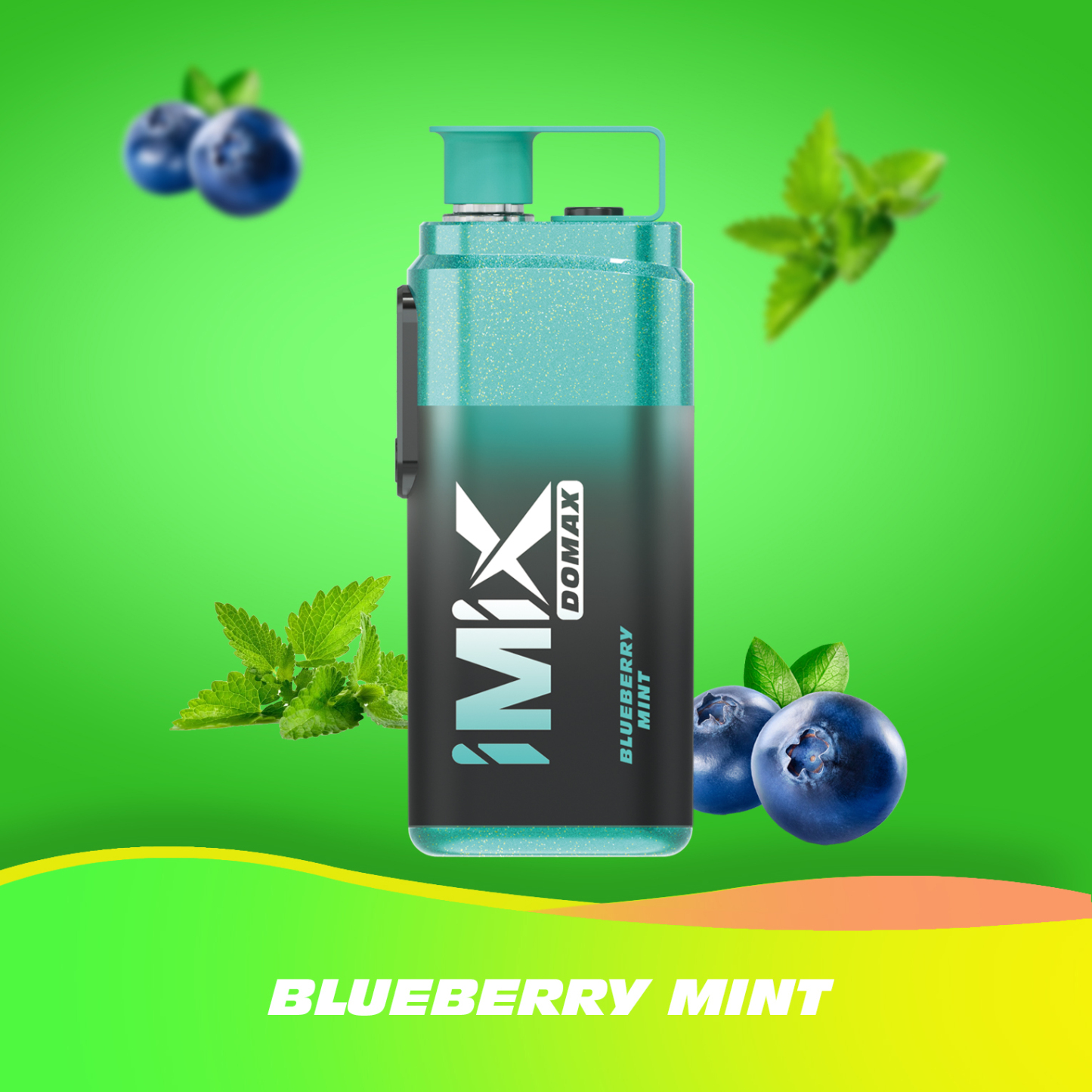 IMIX DOMAX 35000 PUFFS - BLUEBERRY MINT-kamrytechvape 2
