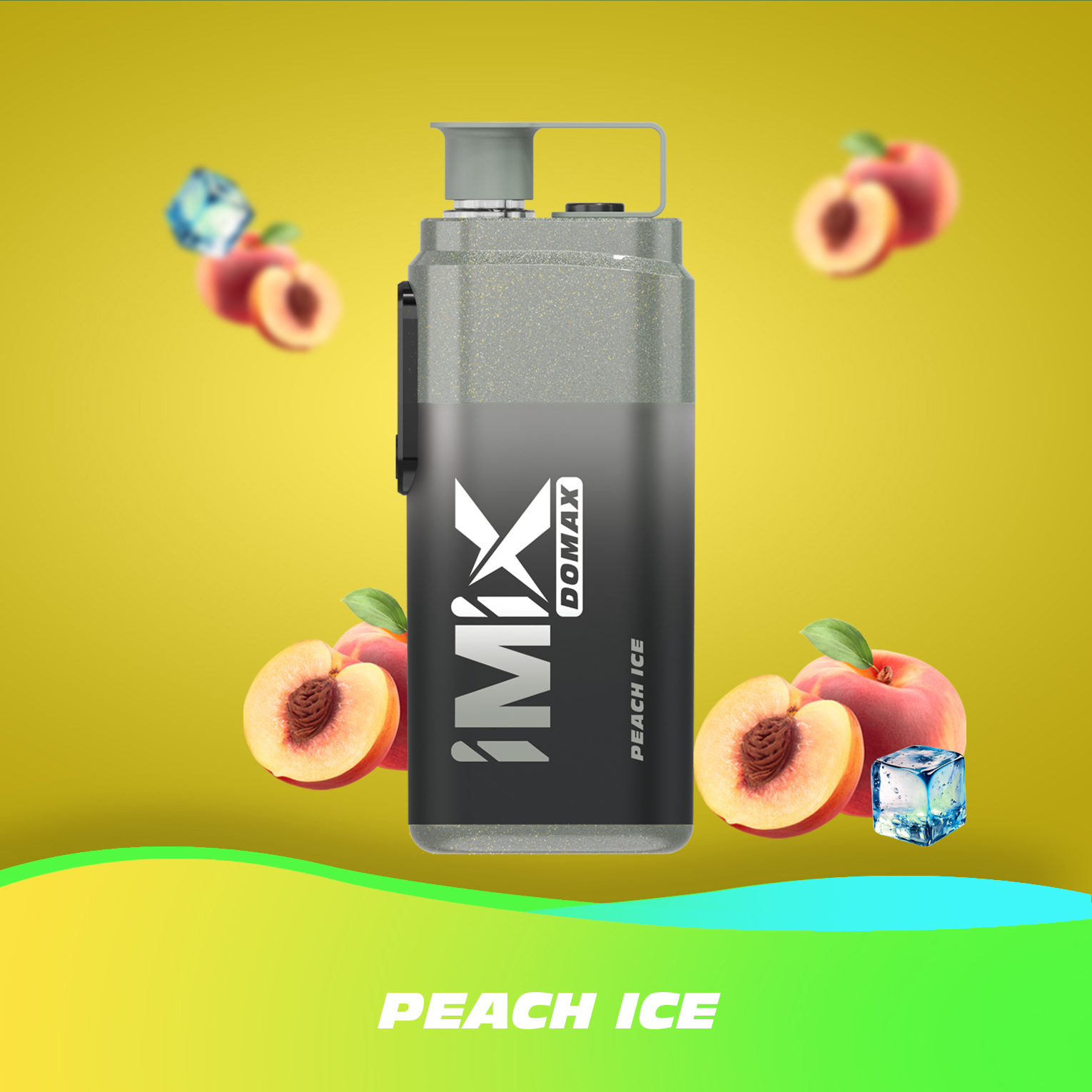 IMIX DOMAX 35000 PUFFS - PEACH ICE-kamrytechvape 2