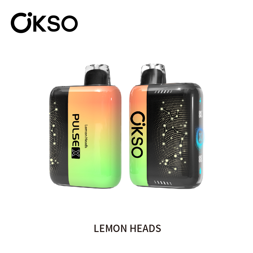 OKSO  25K Puffs PULSE X 3D Curved LED Screen Rechargeable Disposable Vape 