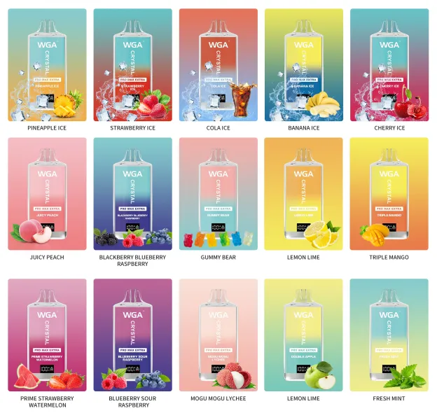 WGA Crystal Pro Max Extra 15K (15000) Puffs Disposable vape