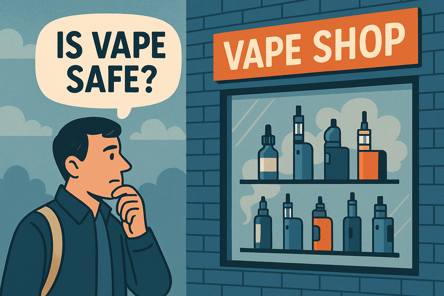  Is  vape safe? Rethinking the “10-Year Cancer Risk” Theory