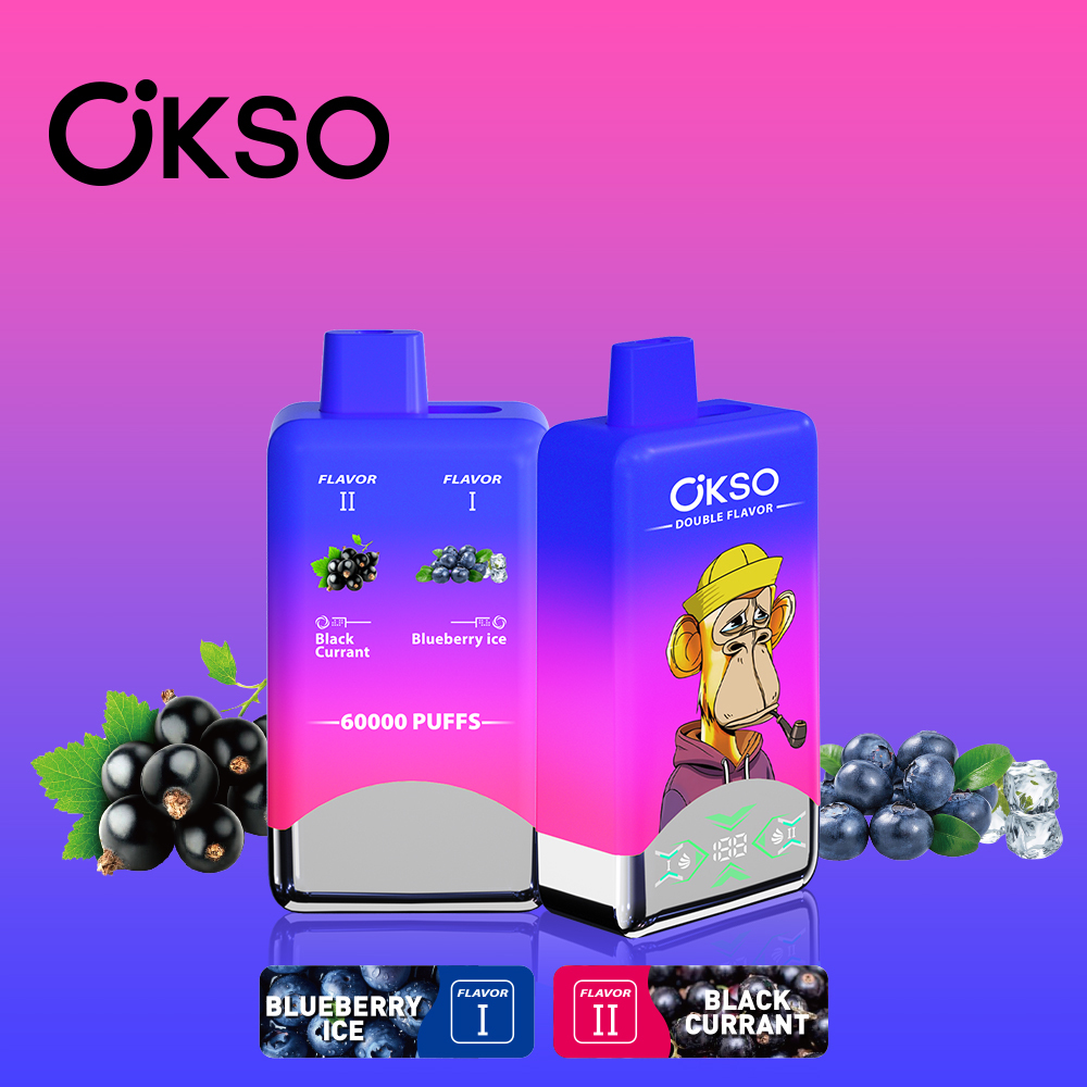 OKSO Dual Flavor 60000 Puffs  Disposable Vapes
