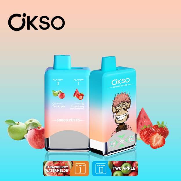 OKSO Dual Flavor 60000 Puffs  Disposable Vapes