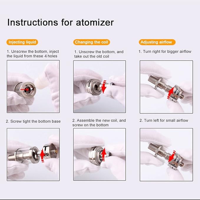 kamry k1000 Plus Atomizer 2ml Empty Tank for Wood Color e-cig Pipe