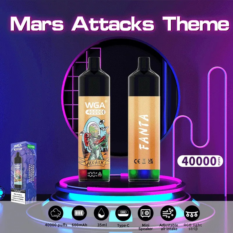 WGA Mars Attacks Theme 40000 Puffs Disposable vape