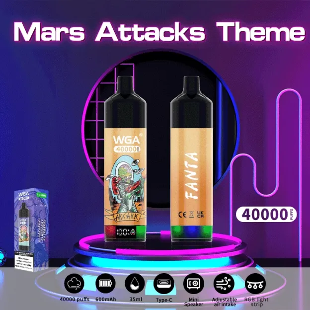 WGA Mars Attacks Theme 40000 Puffs Disposable vape