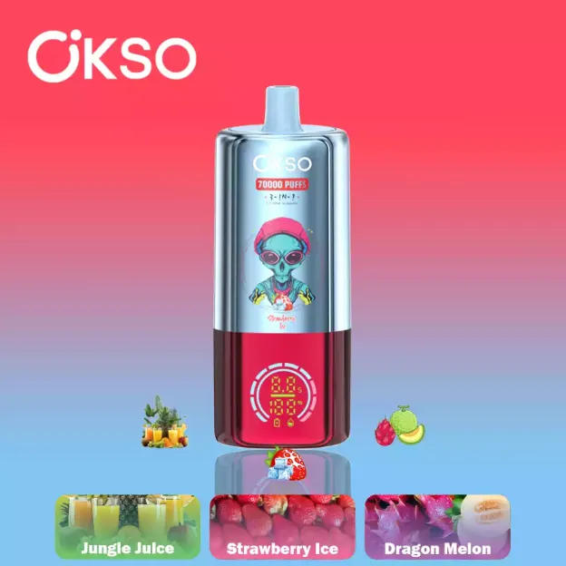 OKSO 3-in-1 70000 70K Puffs  Disposable Vapes