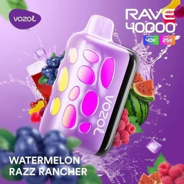 VOZOL RAVE 40000 Puffs Disposable Vape-wholesale