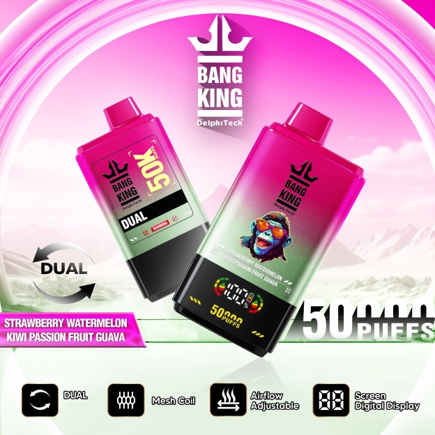 Bang King 50000 Puffs of Dual Aroma Disposable Vape