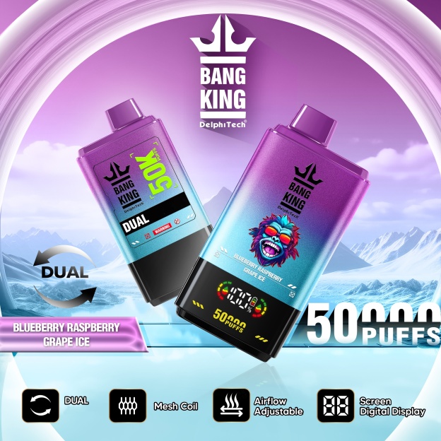 Bang King 50000 Puffs of Dual Aroma Disposable Vape