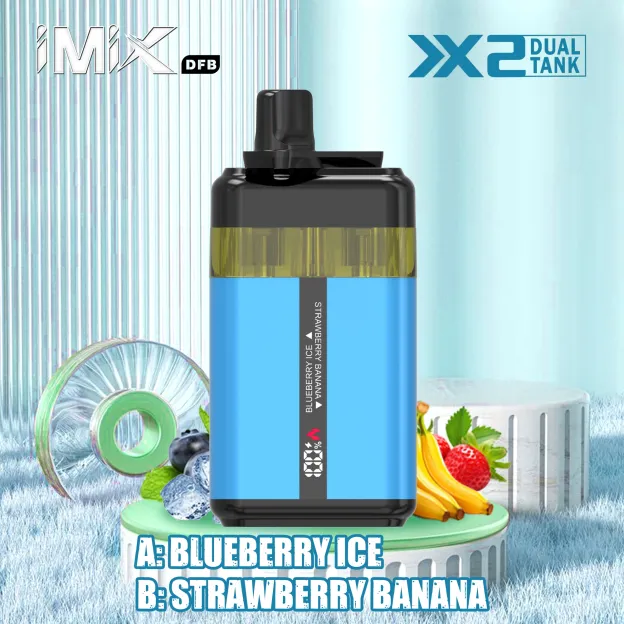iXiM DUAL TANK 40K Puffs Disposable Vape