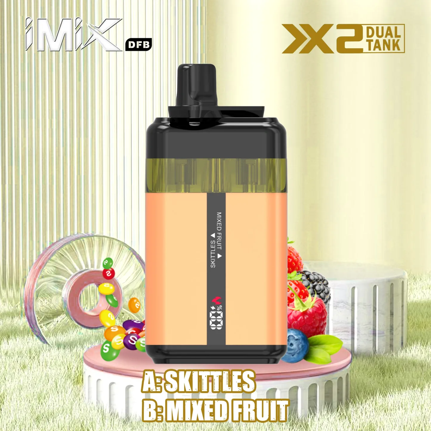 iXiM DUAL TANK 40K Puffs Disposable Vape