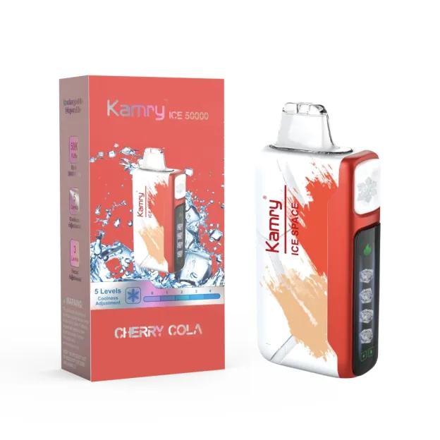 Kamry Ice space 50000 Puffs Disposable Vape cherry cola 2%
