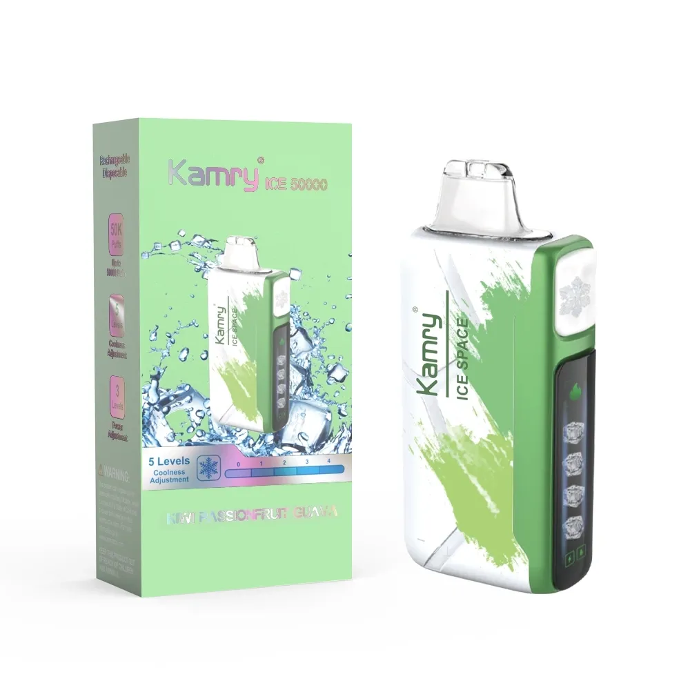 Kamry Ice space 50000 Puffs Disposable Vape Kiwi Passionfruit Guava·2%
