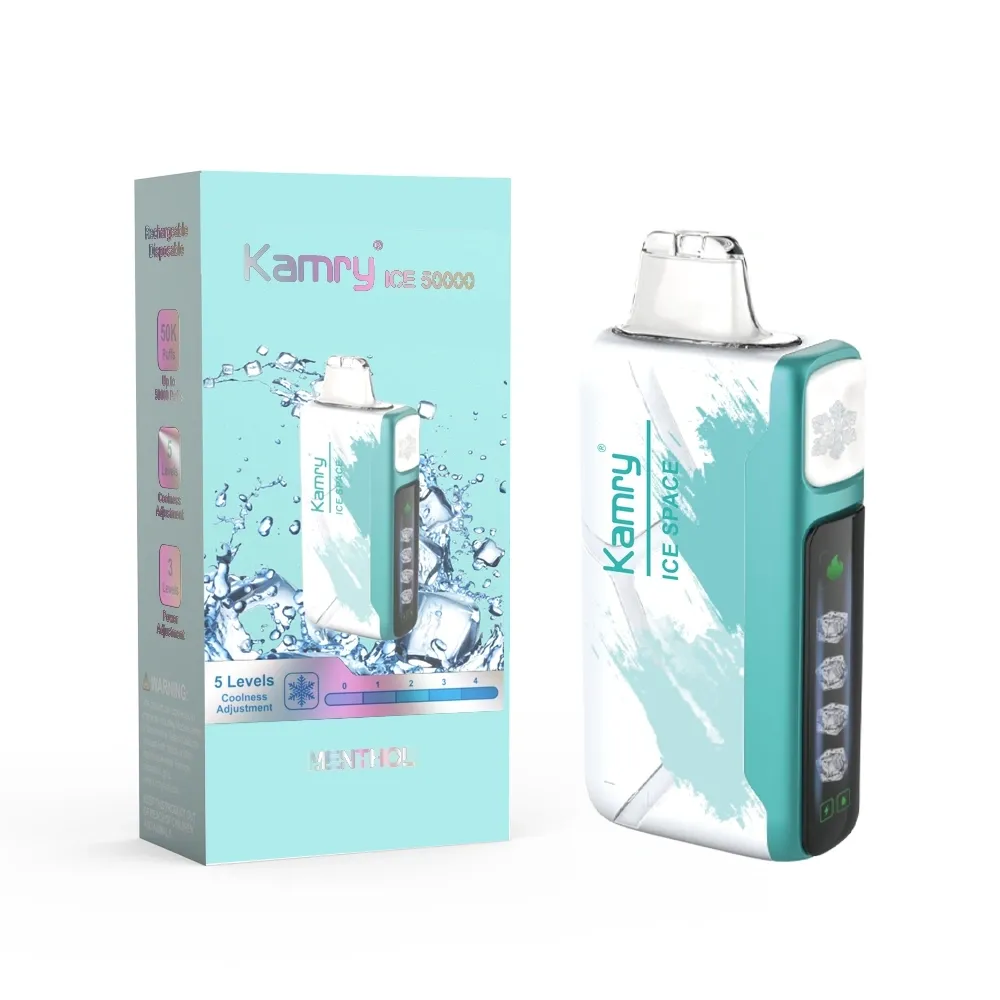 Kamry Ice space 50000 Puffs Disposable Vape Menthol.2%