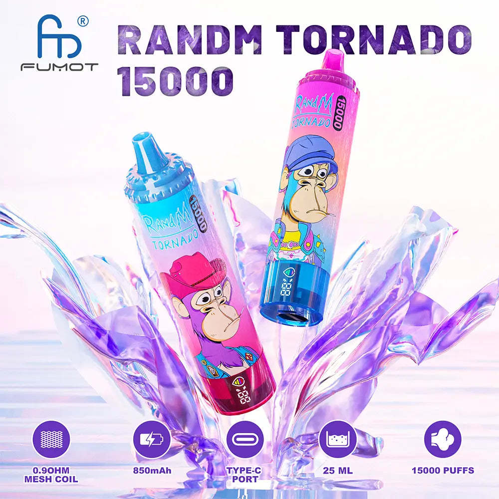 Fumot Tornado 15000 Disposable Vape - 25ML (1 Vape)-kamrytechvape 4