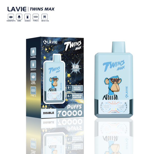 Lavie Twins Max 70000 Puffs Disposable Vape
 kamrytechvape 11