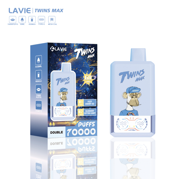 Lavie Twins Max 70000 Puffs Disposable Vape
 kamrytechvape 13