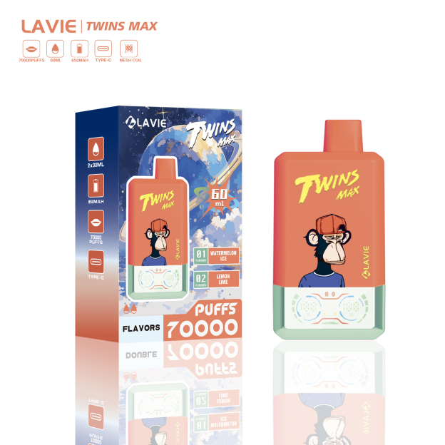 Lavie Twins Max 70000 Puffs Disposable Vape
 kamrytechvape 8