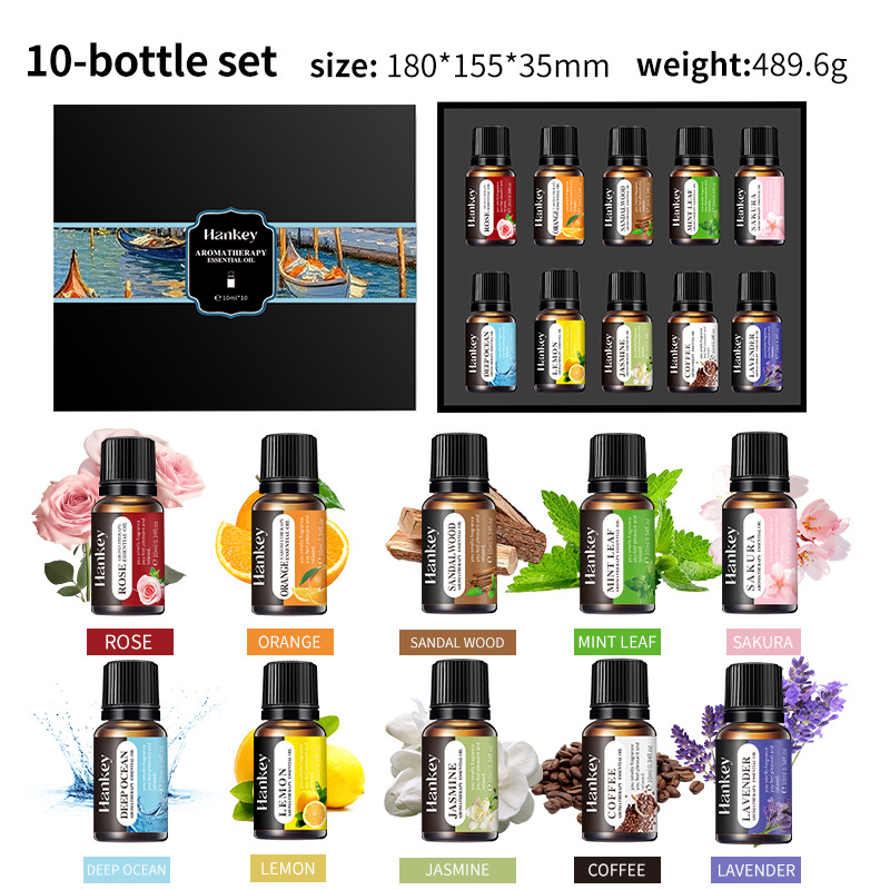 Natural essential oil set