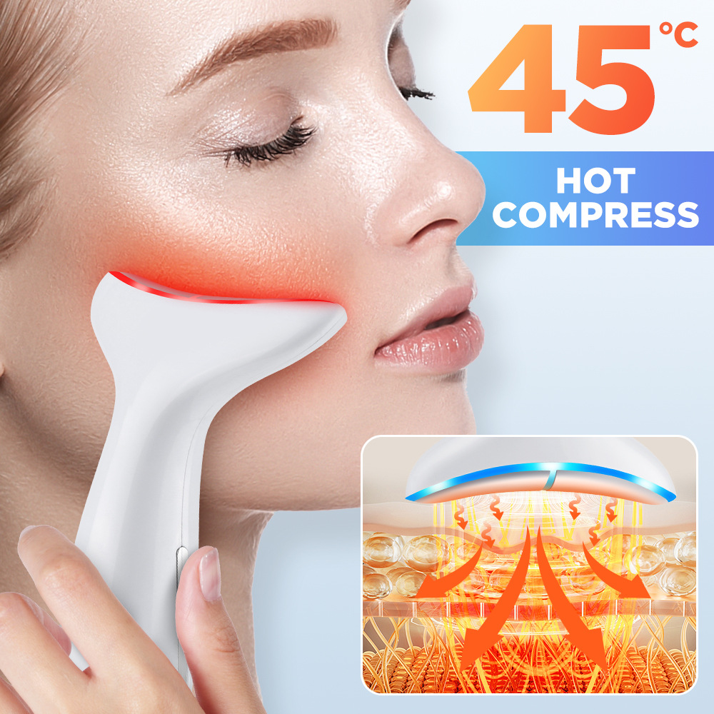 Facial Massager Red-Light-Therapy-for-Face and Neck, 