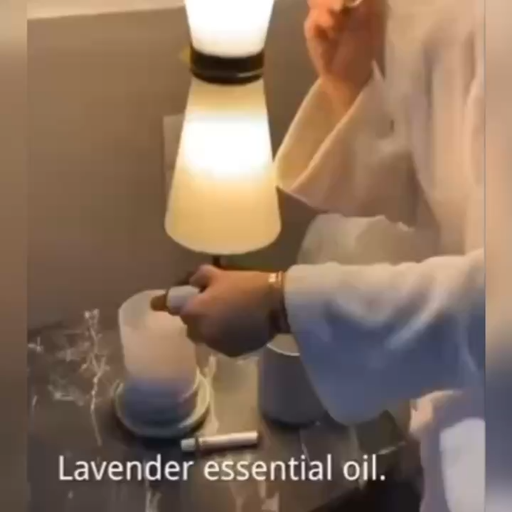 360° Essential Oil Diffuser | Non-Toxic PP Tank & Soft Night Light