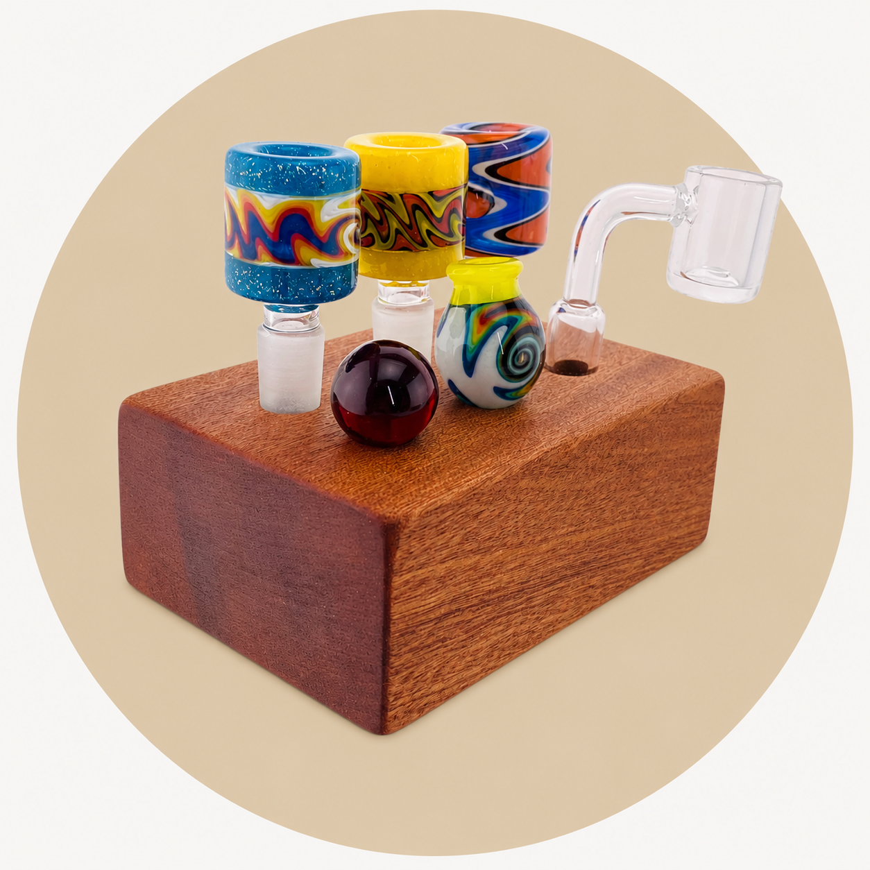 Wood Display Stand Holder