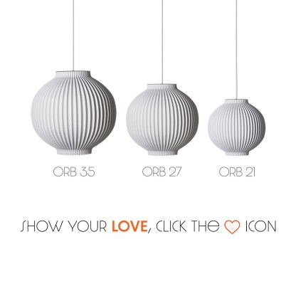 Pendant Light - White Hanging Lamp - Modern Light Fixture - Round Ceiling Lamp -Small Lampshade -Housewarming Gift - lamps- 21 CM / 8,4 INCH
