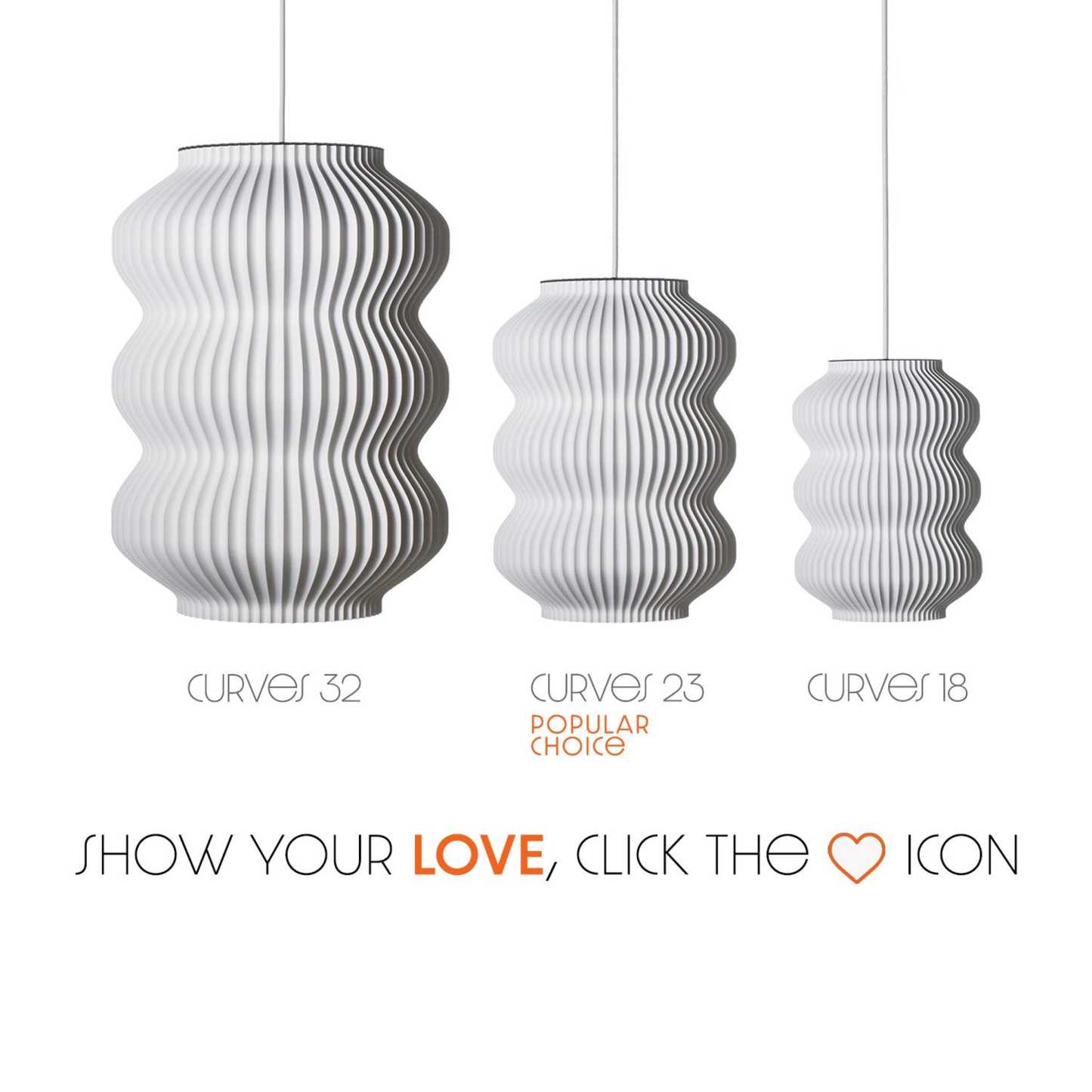 Pendant Light - White Hanging Lamp - Modern Light Fixture- Ceiling Lamp- Lampshade E26/E27 Base- Housewarming Gift- 23 x 33 CM / 32 x 46 CM