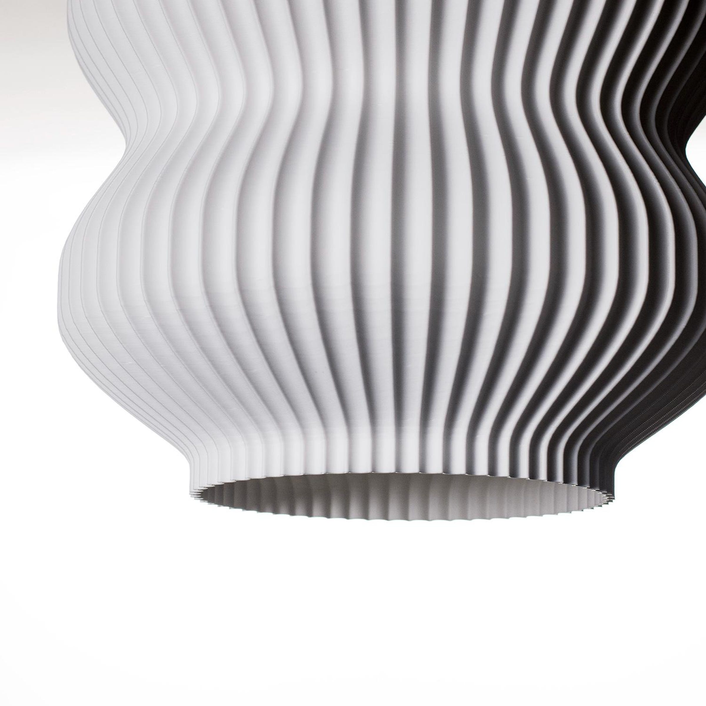 Pendant Light - White Hanging Lamp - Modern Light Fixture- Ceiling Lamp- Lampshade E26/E27 Base- Housewarming Gift- 23 x 33 CM / 32 x 46 CM