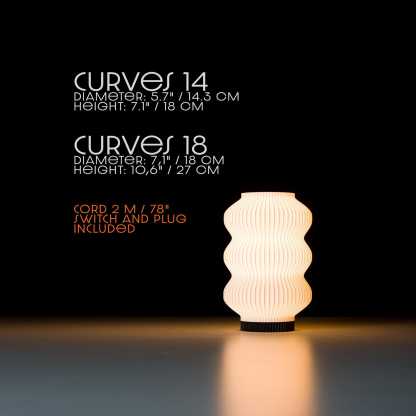 Modern Table Lamp - White Desk lamp - Bedside Lamps - Housewarming Gifts - Birthday Gift - Mood lighting - Minimalist lighting - Home Decor