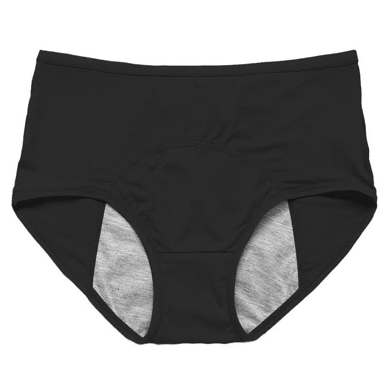 Large size moisture-absorbing protective underwear-front and back leak-proof physiological underwear