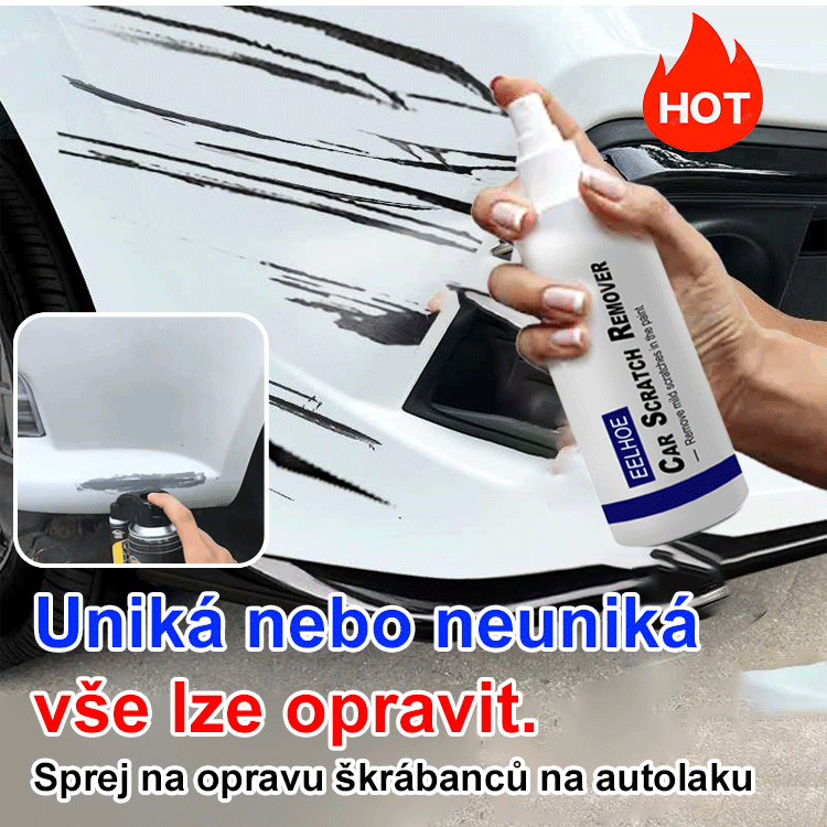 Odstraňte škrábance z auta za 3 sekundy