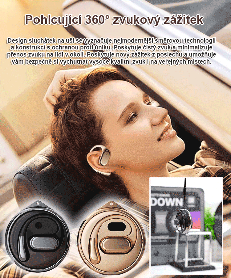 【Přeložit do 144 jazyků】 Vysokorychlostní Bluetooth inteligentní překladová náhlavní souprava