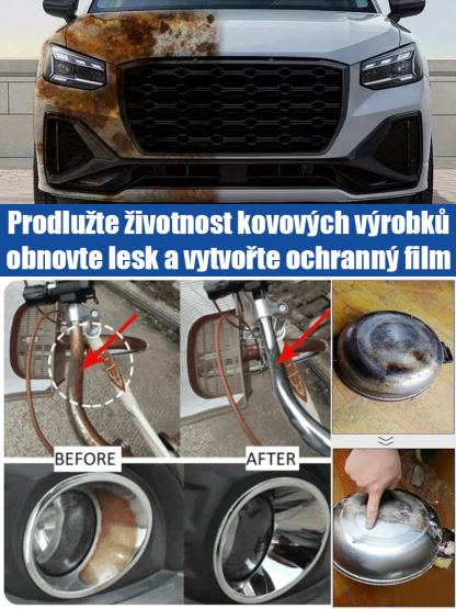 Silný ocelový odstraňovač rezi