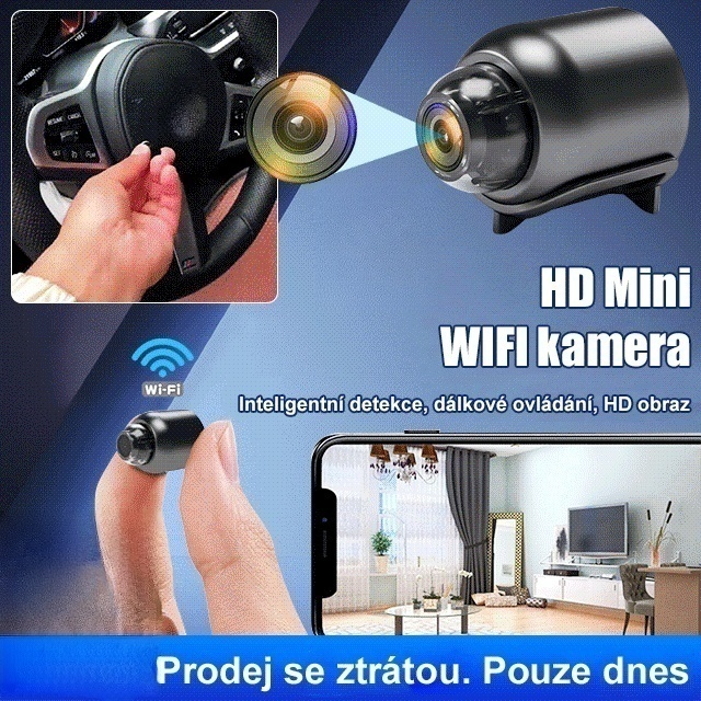 Inteligentní WiFi dálková monitorovací kamera