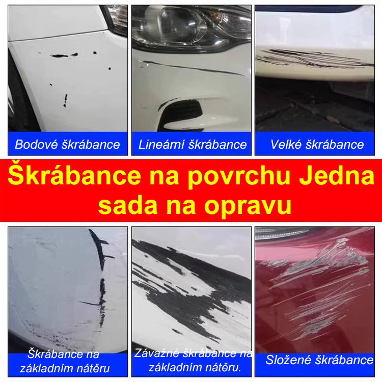 Odstraňte škrábance z auta za 3 sekundy