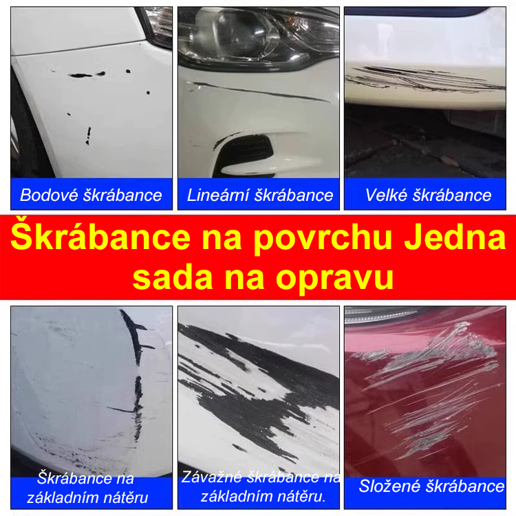 Odstraňte škrábance z auta za 3 sekundy