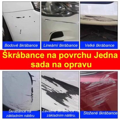 Odstraňte škrábance z auta za 3 sekundy