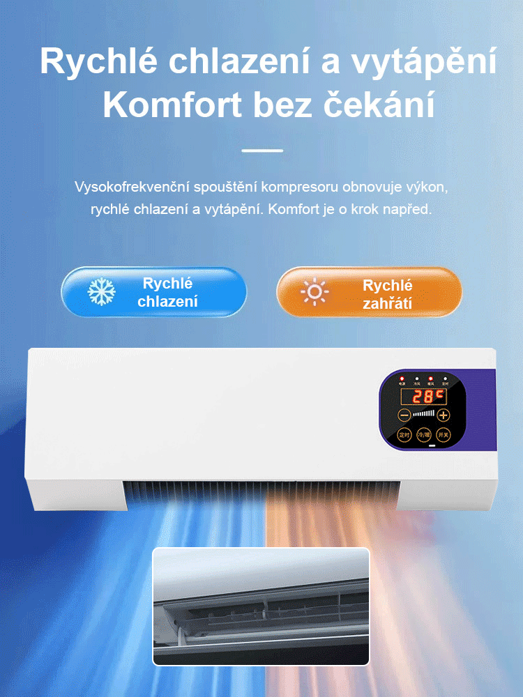 Snížení ceny klimatizace, posledních 96 kusů
