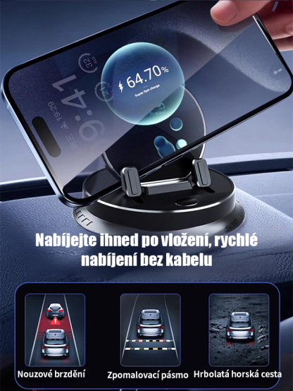 【Inteligentní AI snímač】 Multifunkční držák na mobil