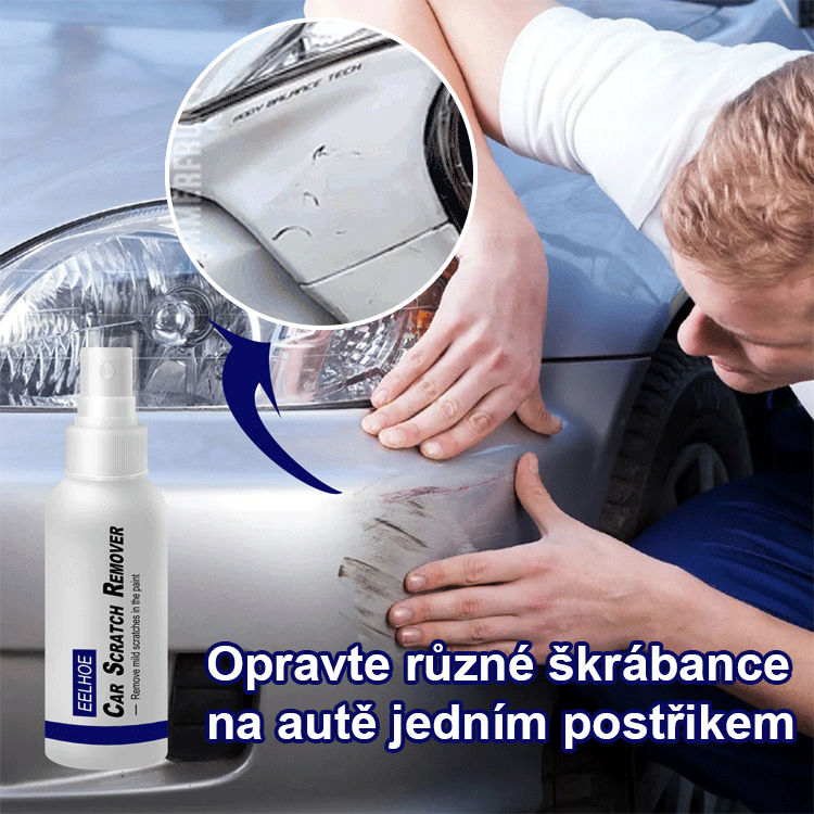 Odstraňte škrábance z auta za 3 sekundy
