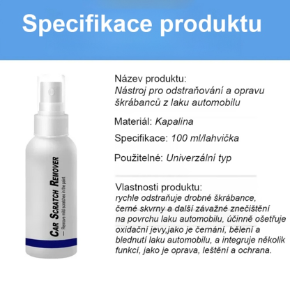 Odstraňte škrábance z auta za 3 sekundy