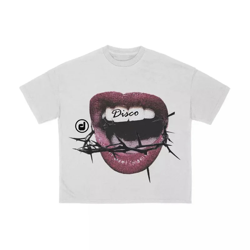 GRILLZ T-Shirt Cotton Unisex T-Shirt, Crew Neck,Gift For Women Top Womenswear Underwear Humen, Underwear Tshirt Streetwear Lady Summer Comfort
