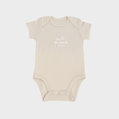 Personalized Pattern Newborn & Baby Bodysuits