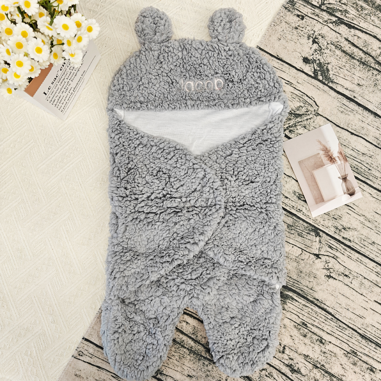 Personalized Baby Hooded Bath Towel