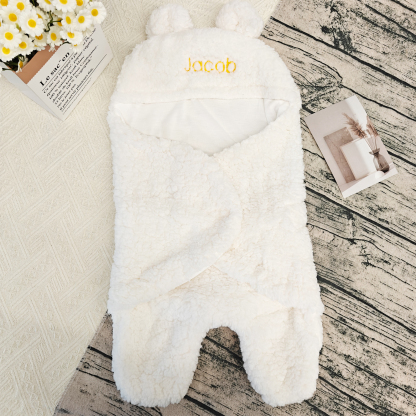 Personalized Baby Hooded Bath Towel