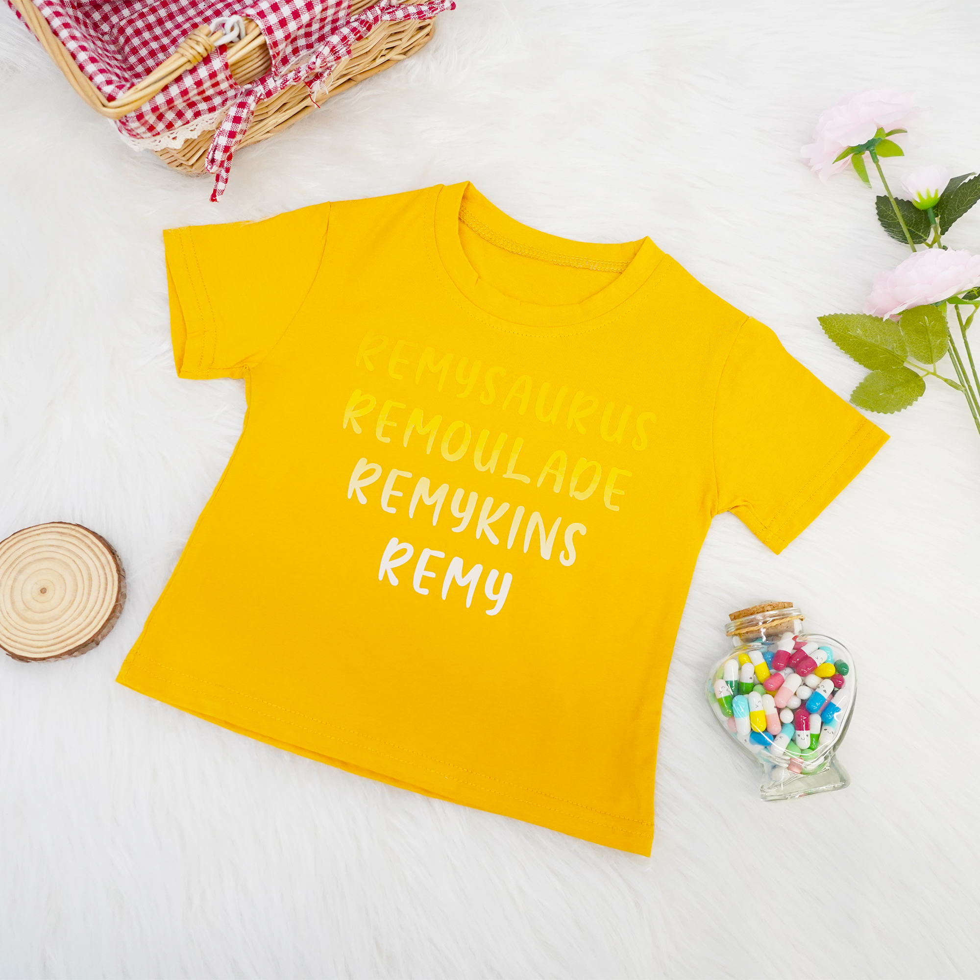 Custom Kids' T-Shirt, Toddler Top, Personalized Name